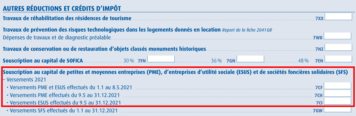 Comment déclarer son investissement au capital de PME ? Comment déclarer son investissement au capital de PME ?